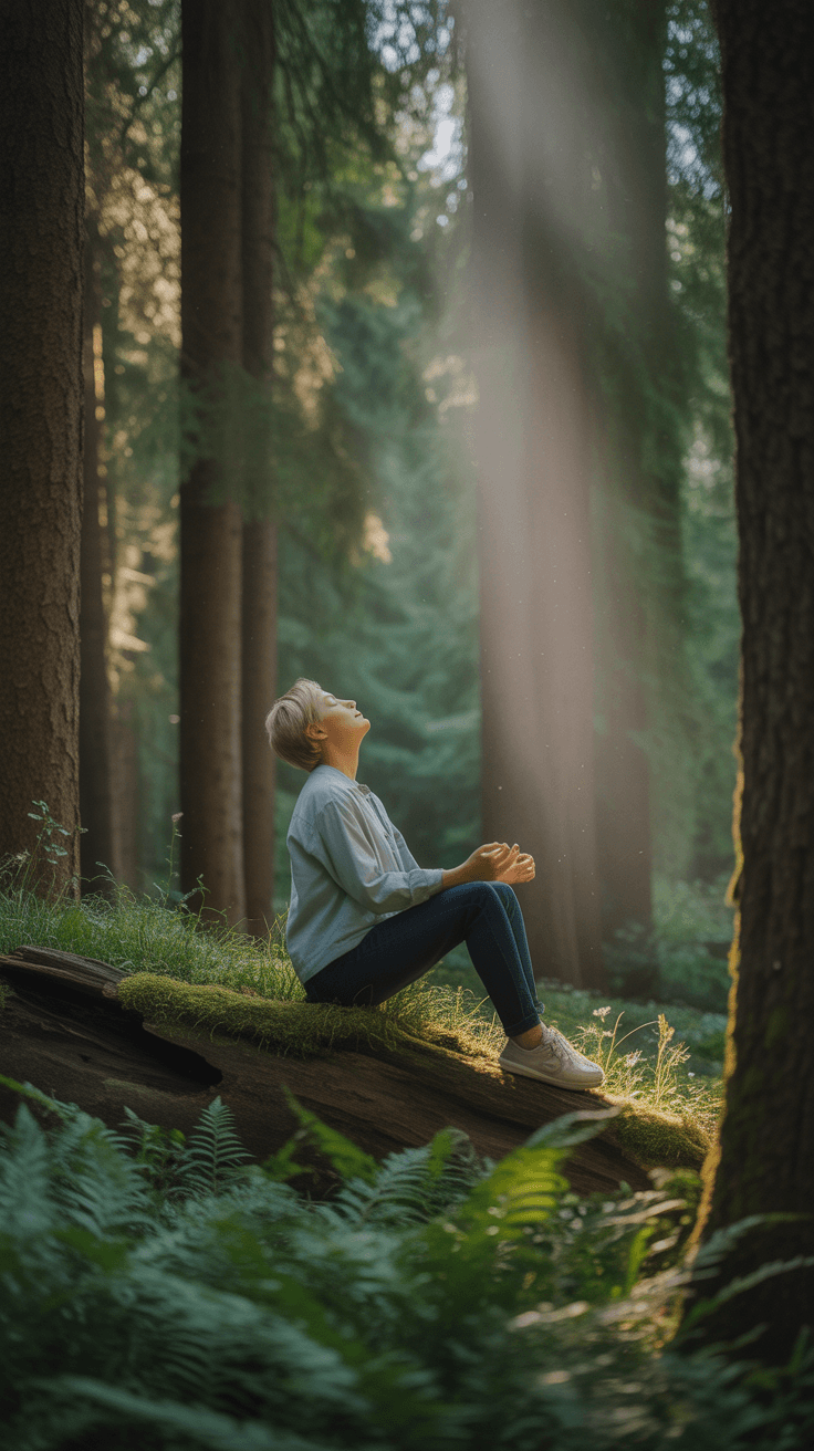 A serene photograph of a person sitting onWAyoKOROW BVeMpVy3Sw yBR1XGGaT7KweCQoL80AuA cover hd